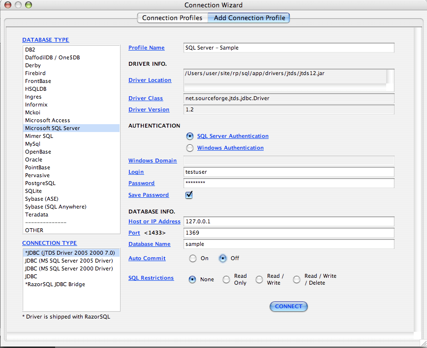 RazorSQL 8.0.8 Mac 破解版 - 优秀的数据库管理客户端