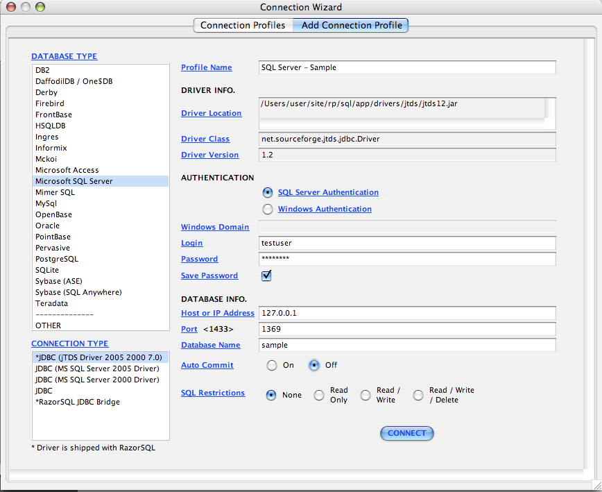 RazorSQL Mac 破解版 优秀的数据库管理客户端