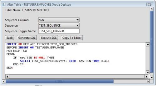 Oracle Add Sequence Trigger